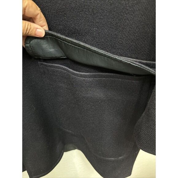 Coach Navy Blue Single Breasted Wool Pea Coat Fully Lined XL Men Lined Pockets - Picture 7 of 11